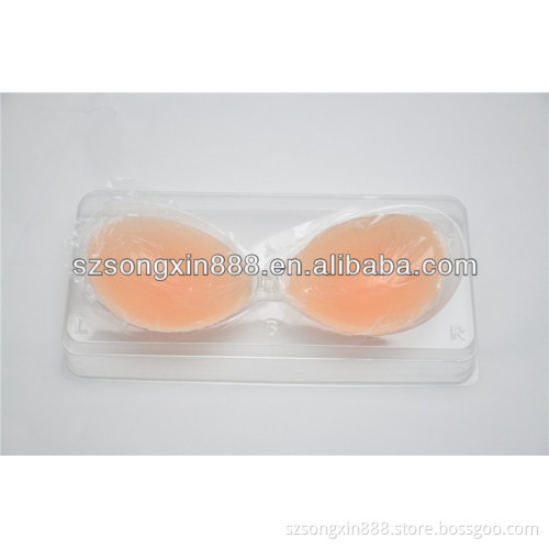 Invisible adhesive backless silicone bra for women with A B C D sizes